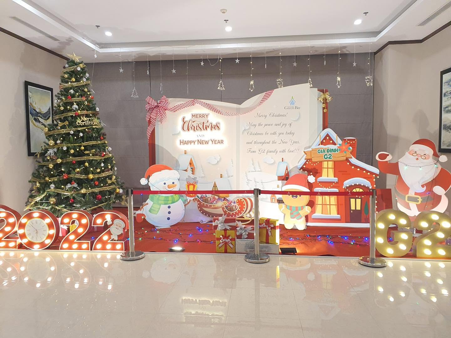 Trang Trí Noel Văn Phòng Đông Anh
